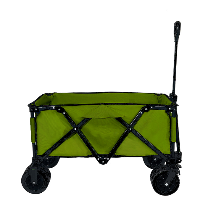 220lb Capacity Collapsible Steel Frame Utility Folding Wagon