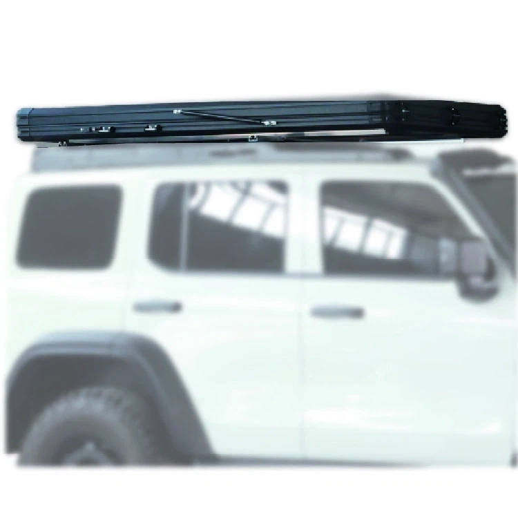 2 Man Triangular Aluminum Hard Shell Rooftop Tent